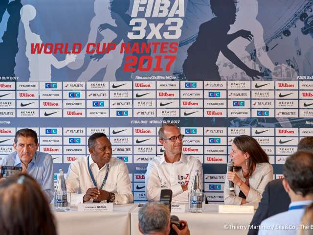 Conférence de presse coupe du monde FIBA 3x3