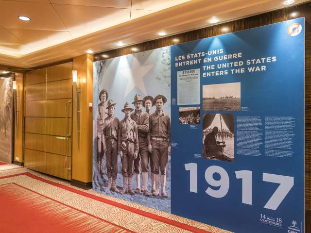 First World War exhibition on board Queen Mary 2