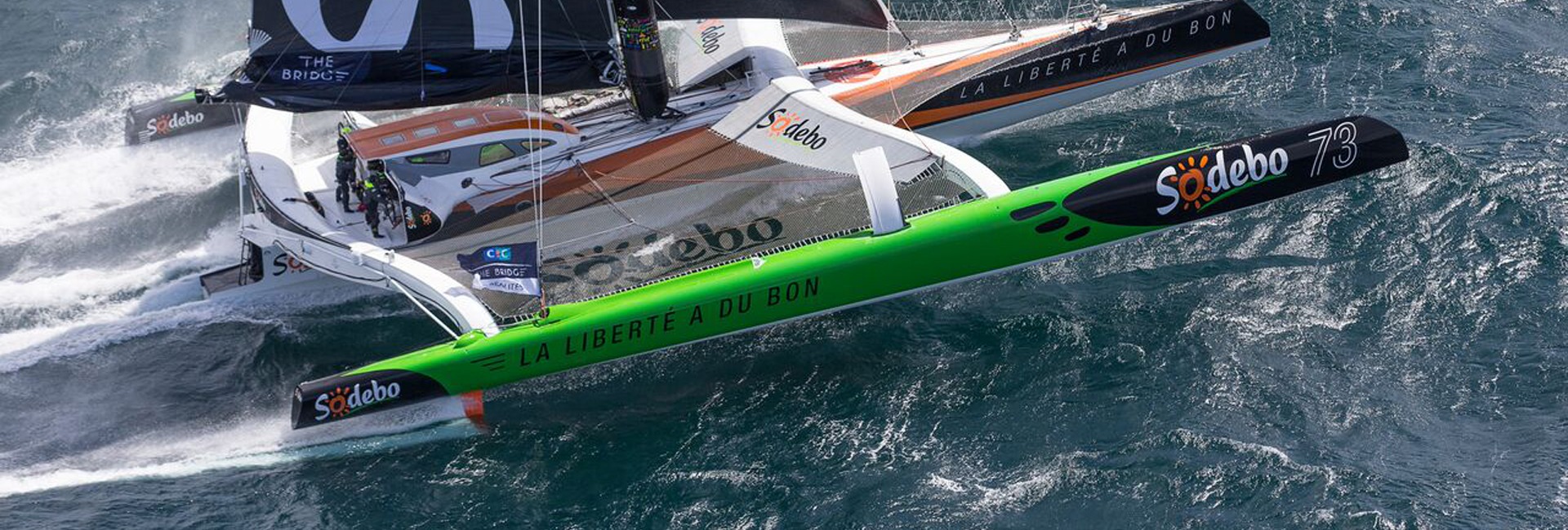 A Sodebo Ultim' crew member injured on board