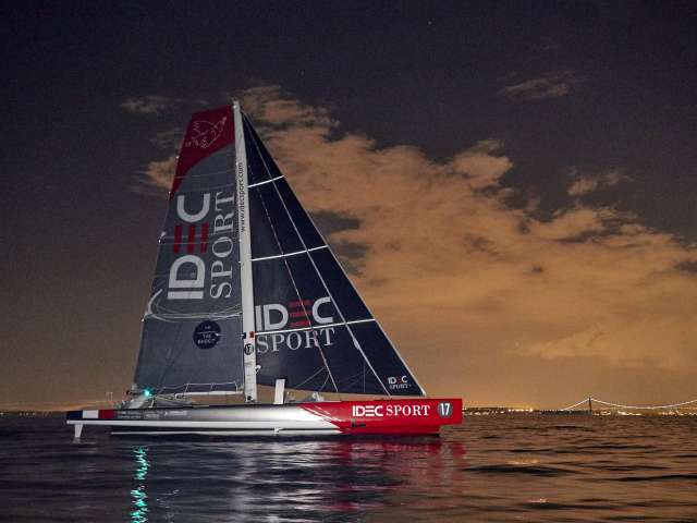 IDEC Sport's arrival in New York