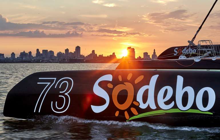 3rd in New York, Sodebo Ultim' ensures a breathtaking show off Manhattan