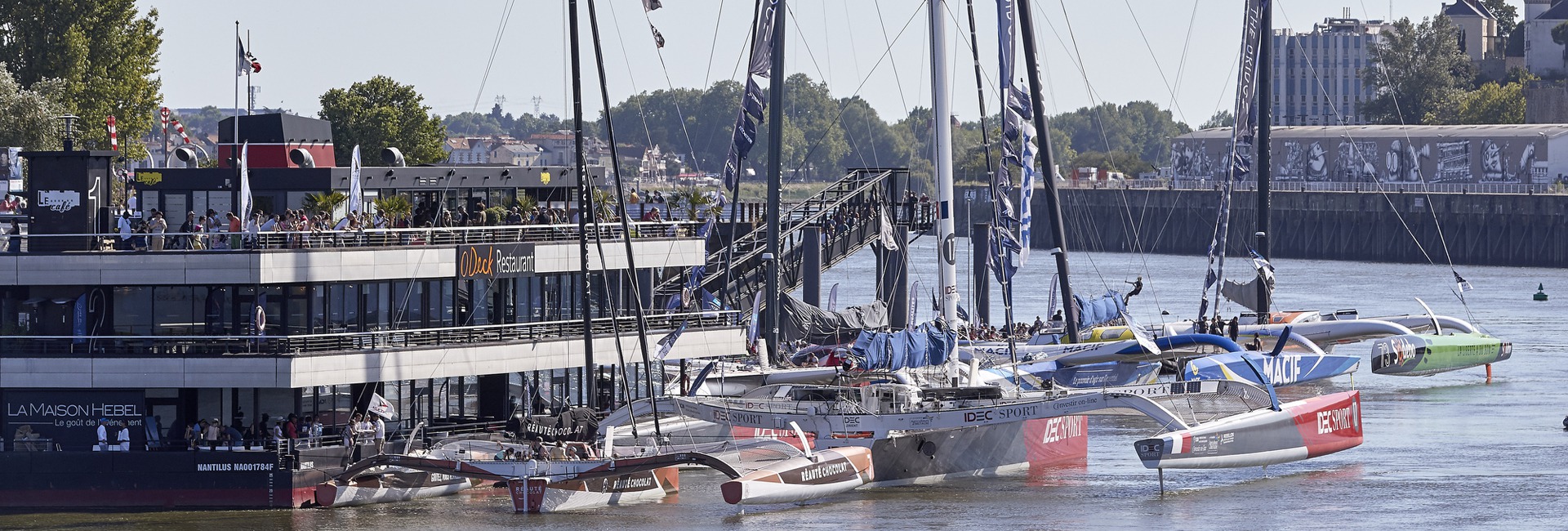 Bientôt l’heure et l’air du large pour les trimarans Ultimes